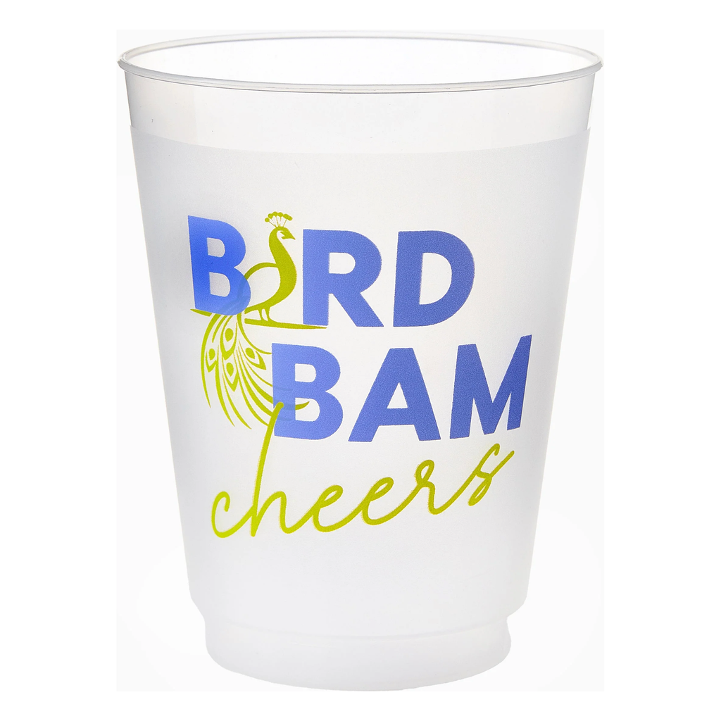 OMM Bird Bam Cheers Frost Flex Cups