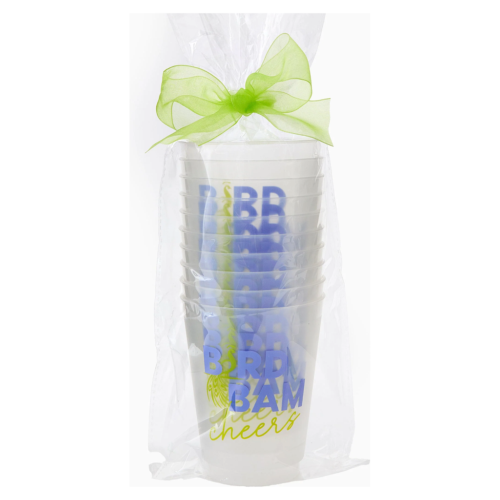 OMM Bird Bam Cheers Frost Flex Cups