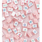 Bam Bird Boutique - Classic Mahjong Tile Set - ROSE