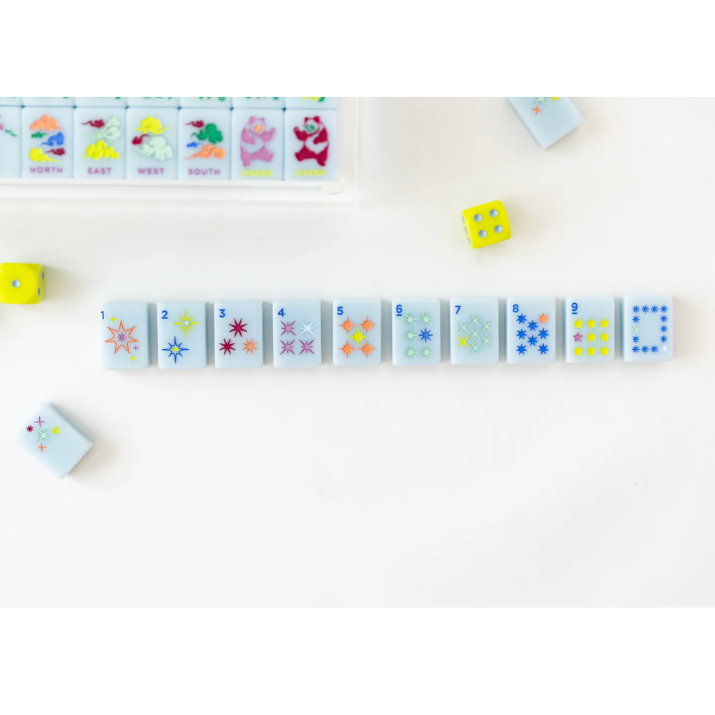 Bam Bird Boutique - East Meets West Tile Set - SKY