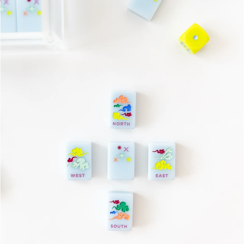 Bam Bird Boutique - East Meets West Tile Set - SKY
