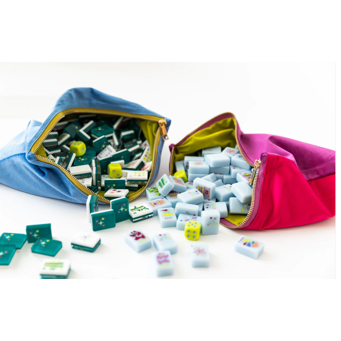 Bam Bird Boutique - East Meets West Tile Set - SKY