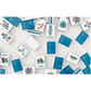 Bam Bird Boutique Origami Mahjong Tile Set:  AZURE
