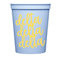 SORORITY CUPS (Set of 10)