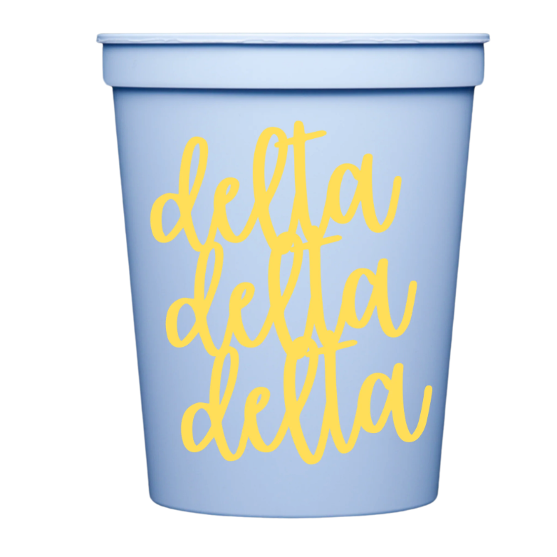 SORORITY CUPS (Set of 10)