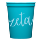 SORORITY CUPS (Set of 10)