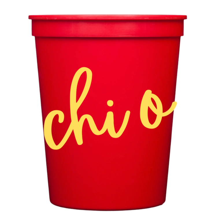 SORORITY CUPS (Set of 10)