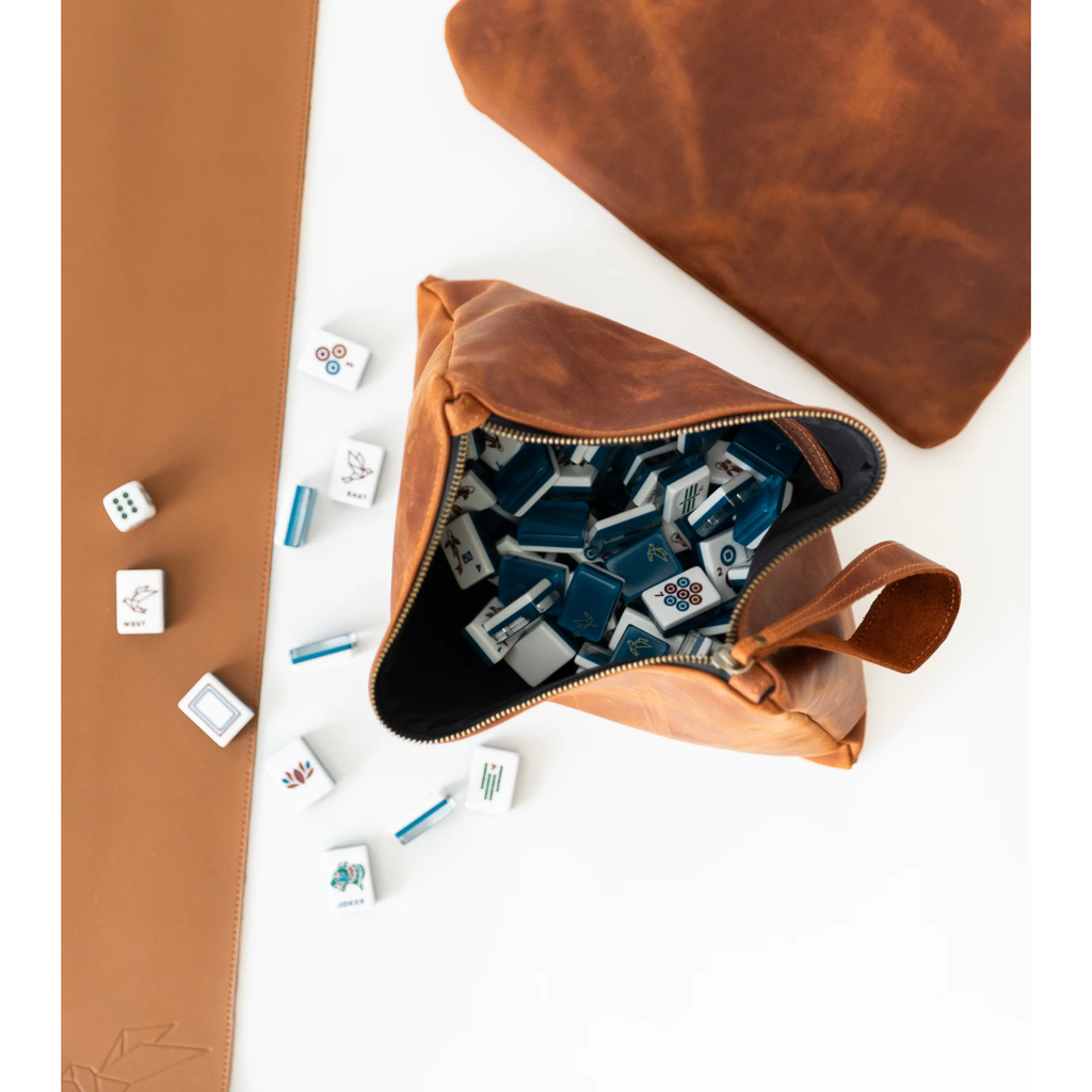 Bam Bird Boutique Origami Leather Tiles Bag