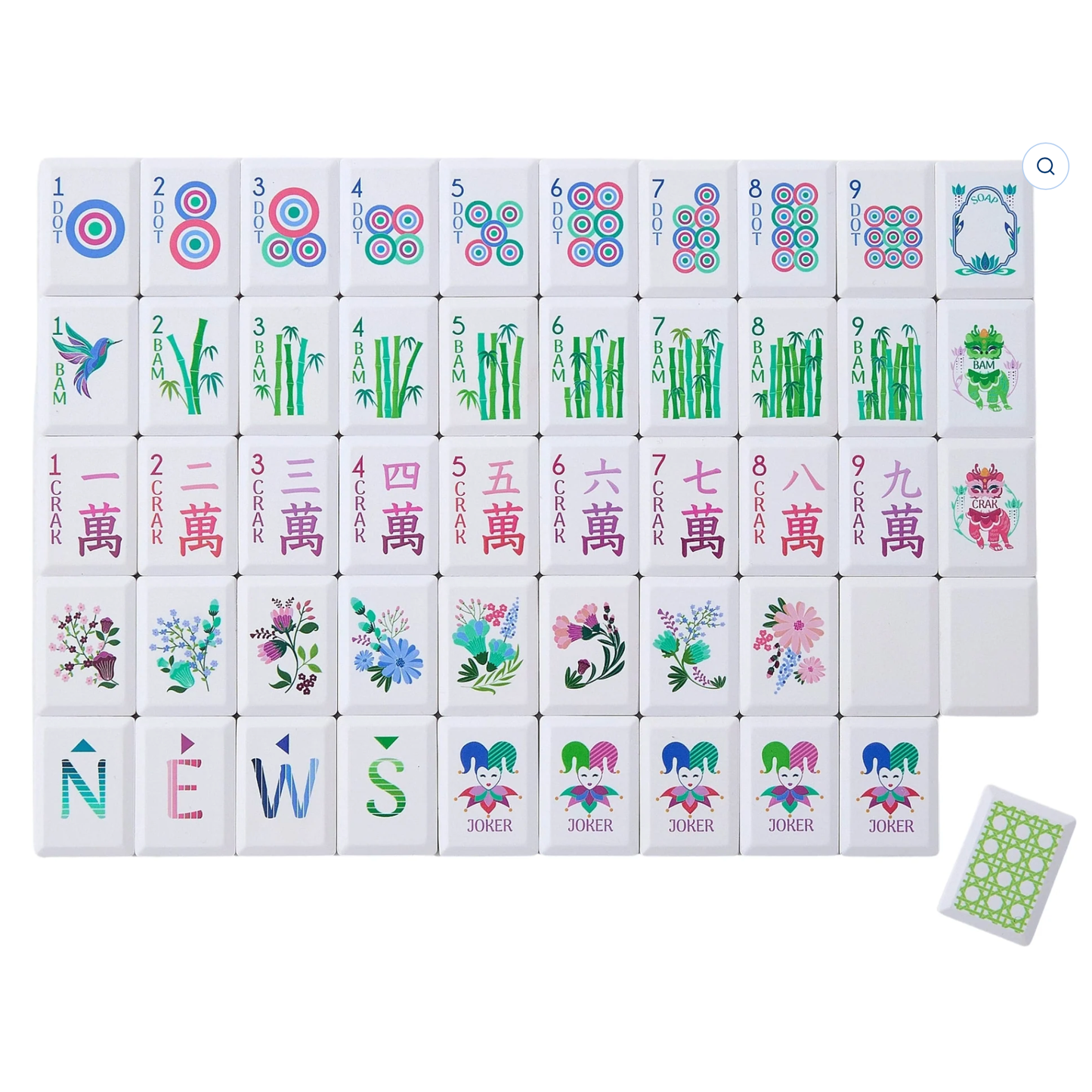 OMM Jardin Debutant Tile Set