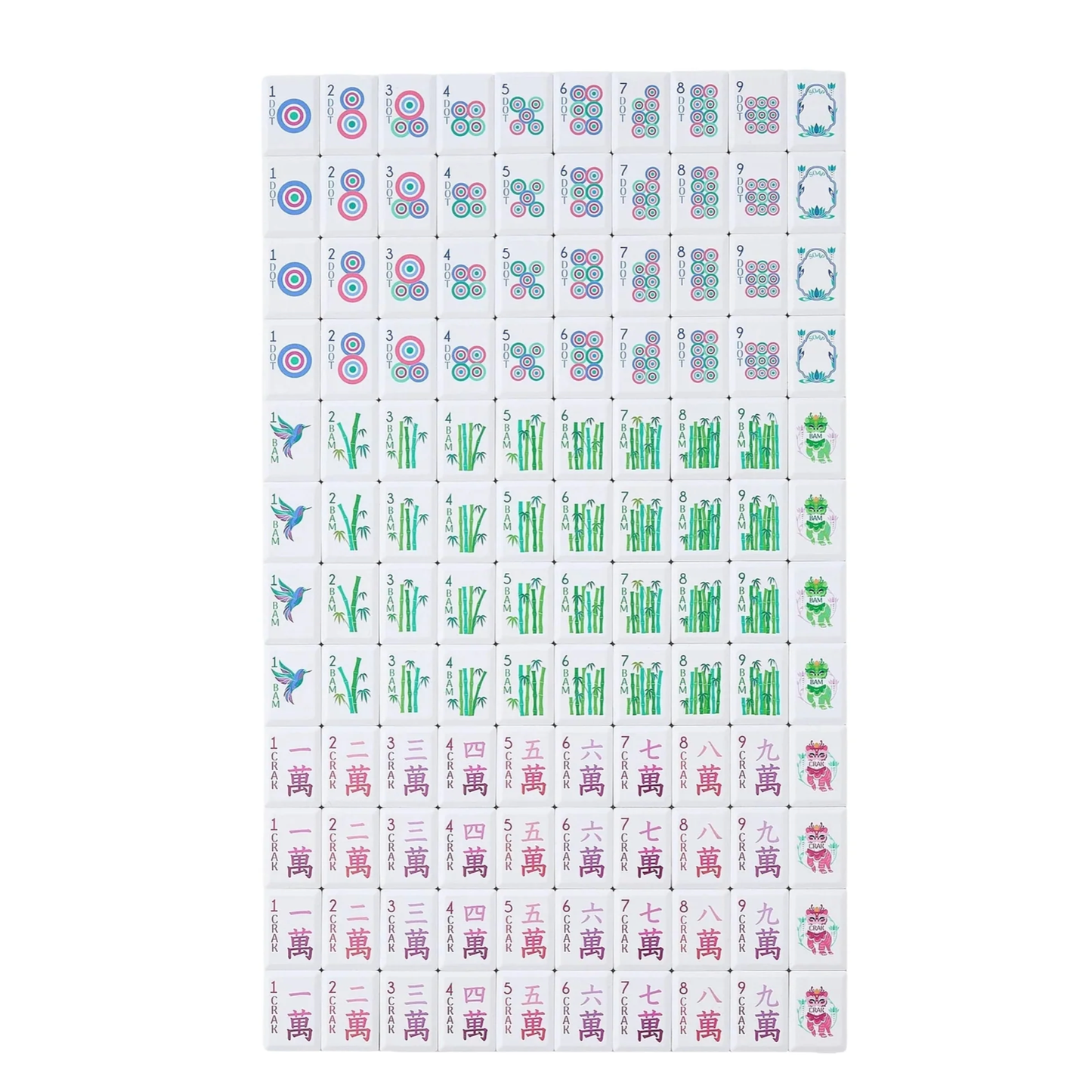 OMM Jardin Debutant Tile Set