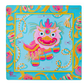 OMM Glitterville Pink Dragon Mat