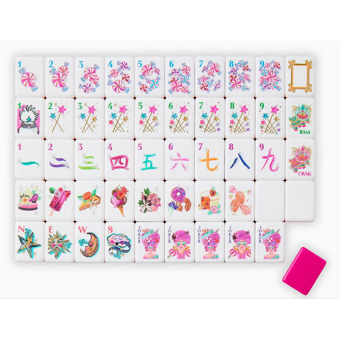 OMM Glitterville Mahjong Tiles