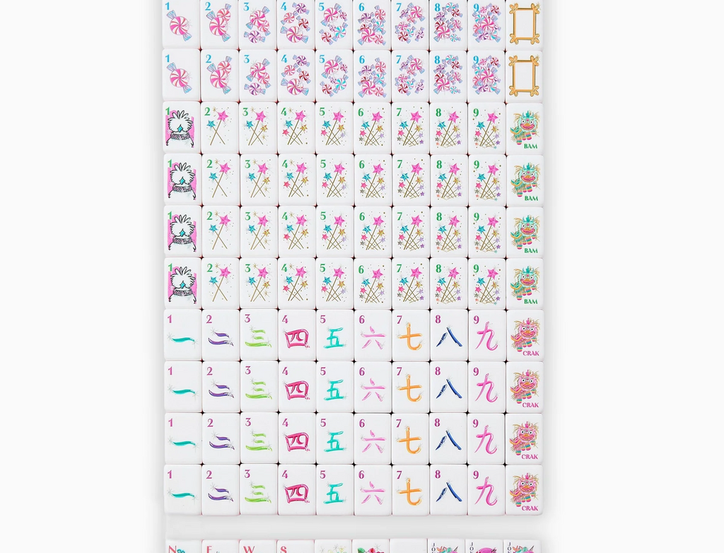 OMM Glitterville Mahjong Tiles