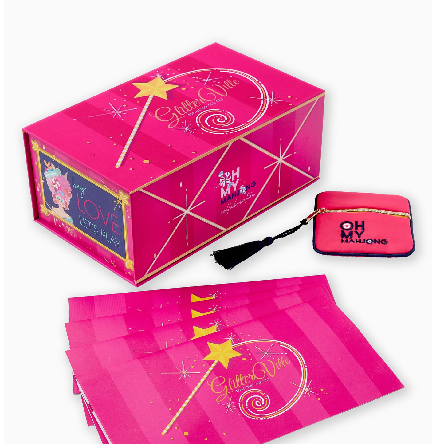 OMM Glitterville Mahjong Tiles