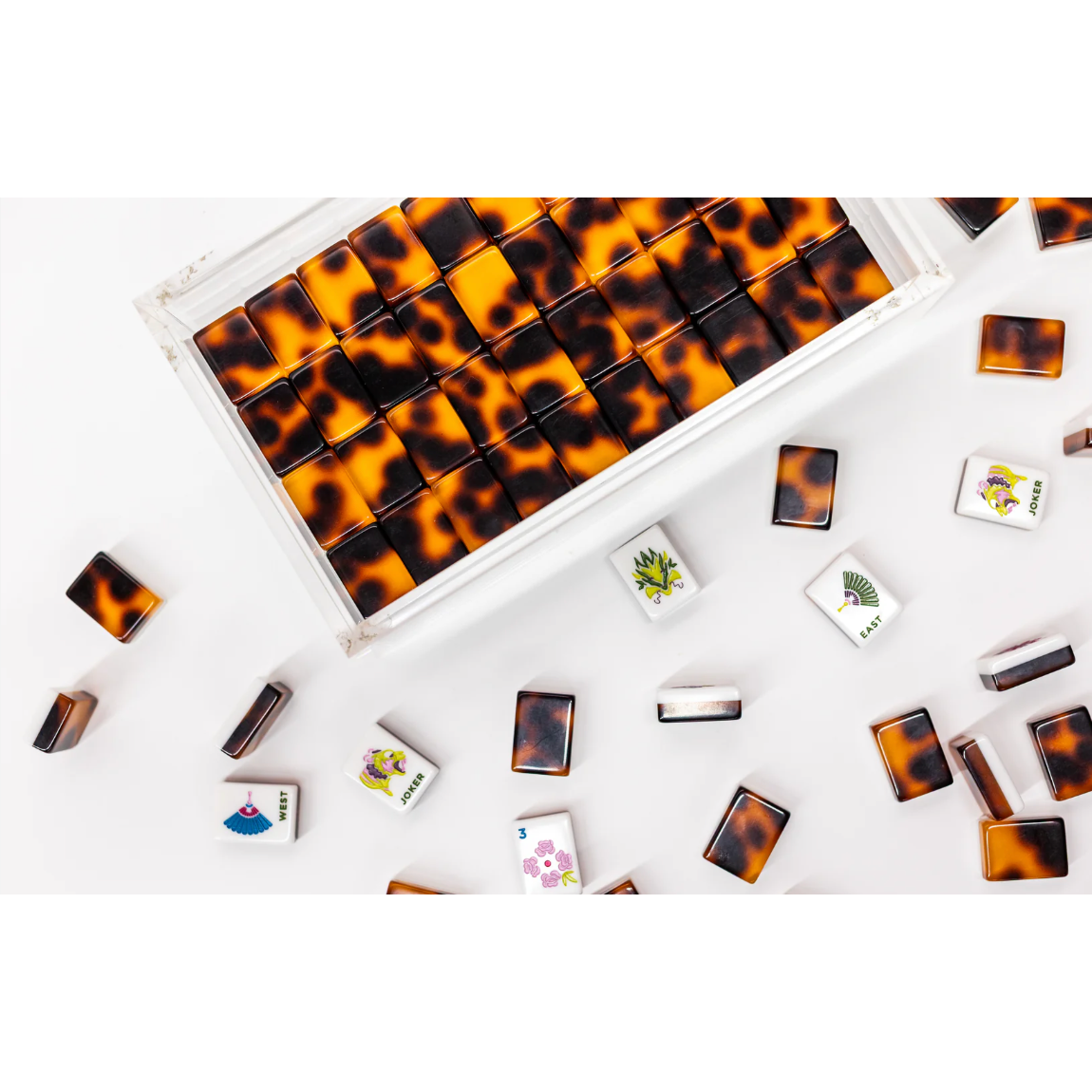 Bam Bird Boutique Classic Tortoise Shell Tile Set