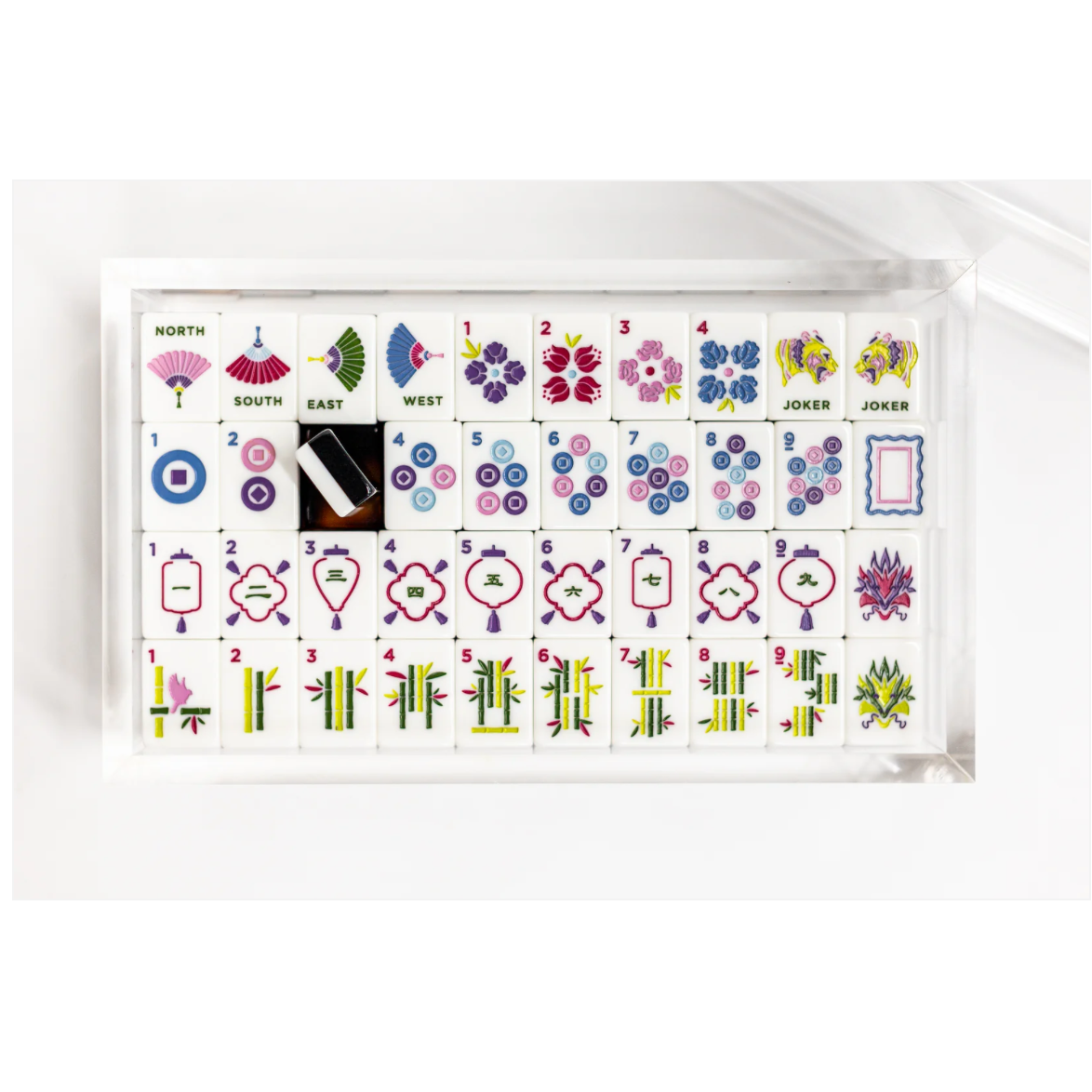 Bam Bird Boutique Classic Tortoise Shell Tile Set