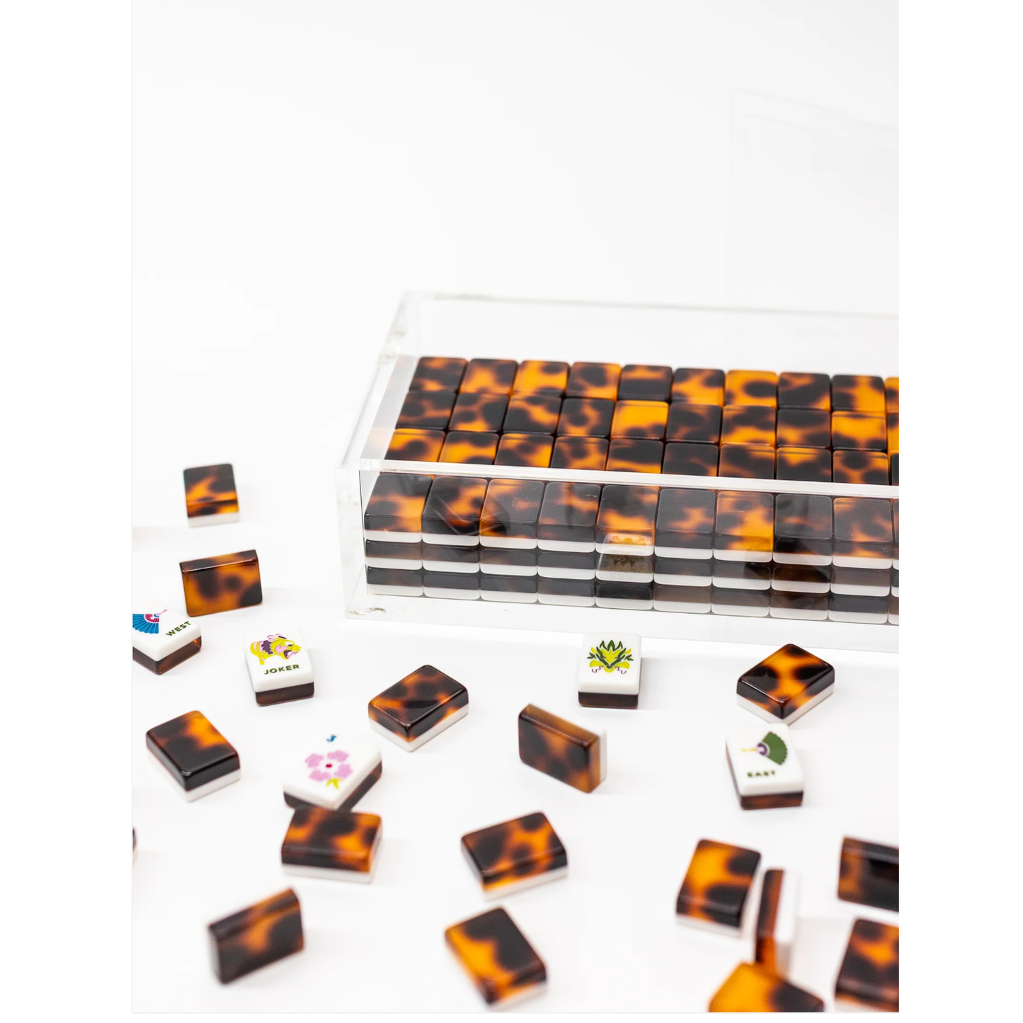 Bam Bird Boutique Classic Tortoise Shell Tile Set