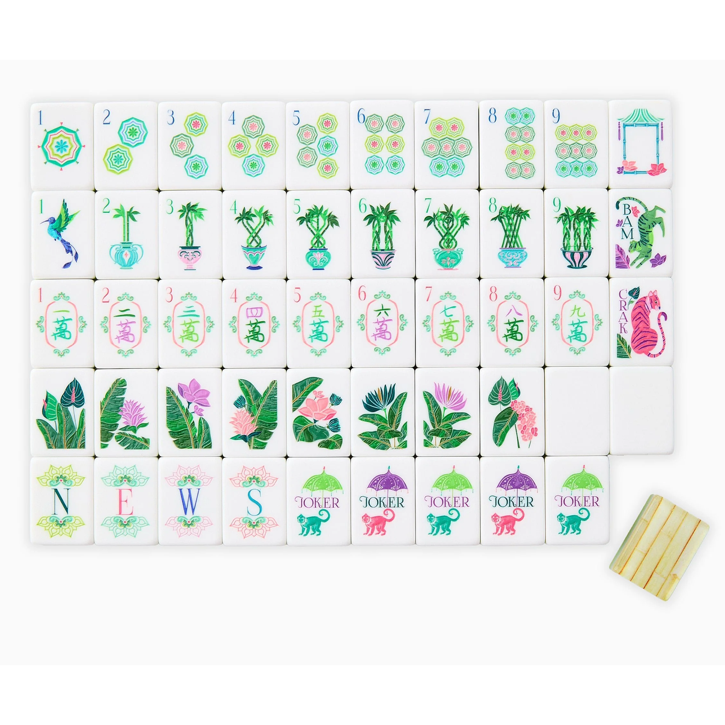 OMM Palm Royale Mahjong Tiles