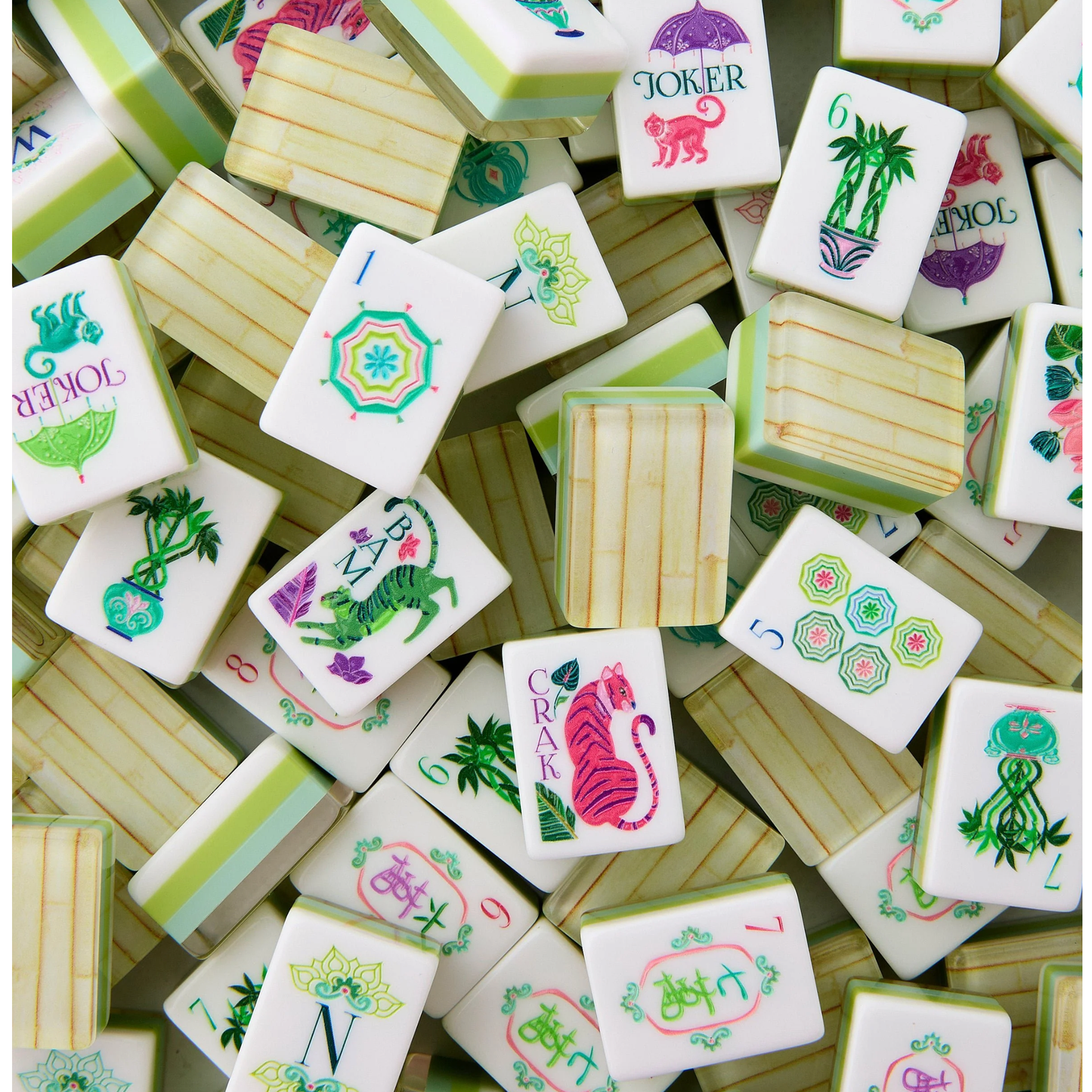 OMM Palm Royale Mahjong Tiles