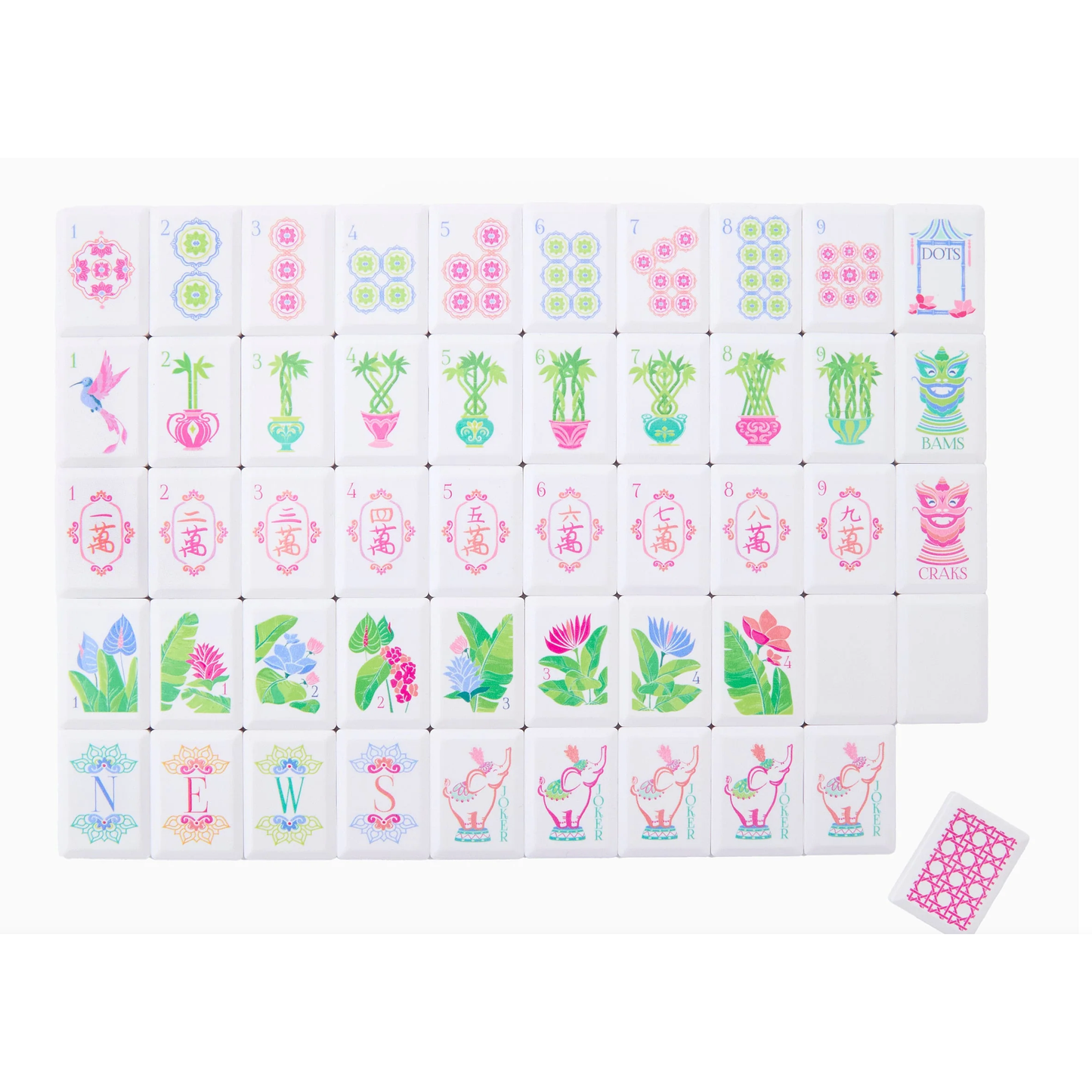 Poppy Debutante Tile Set