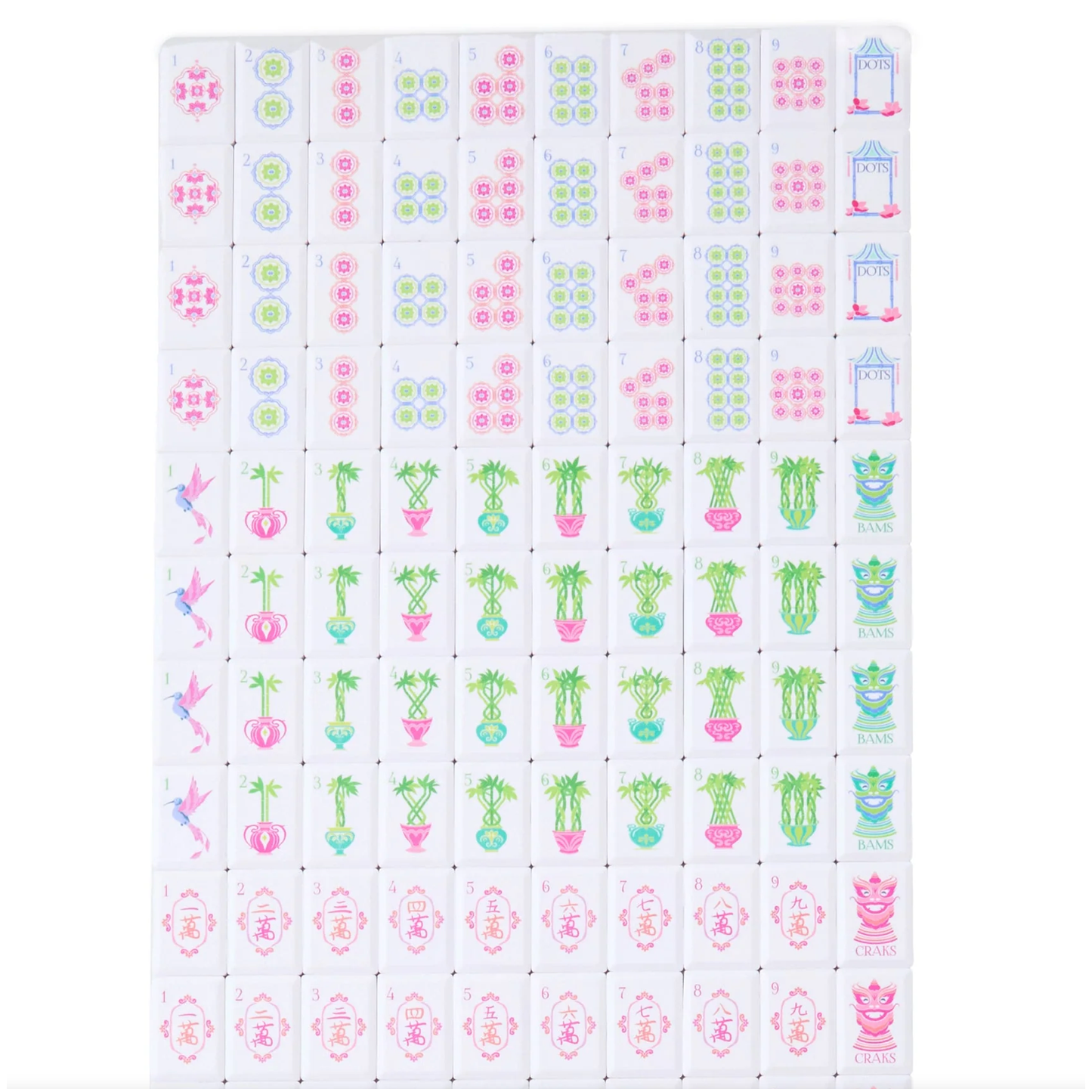 Poppy Debutante Tile Set