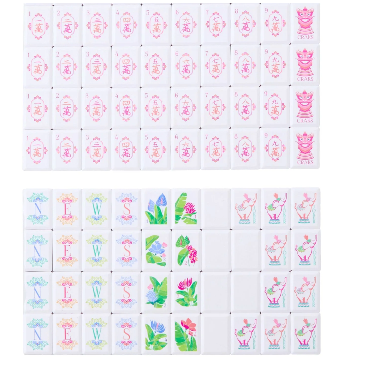Poppy Debutante Tile Set