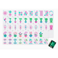 OMM Emerald Mahjong Tiles
