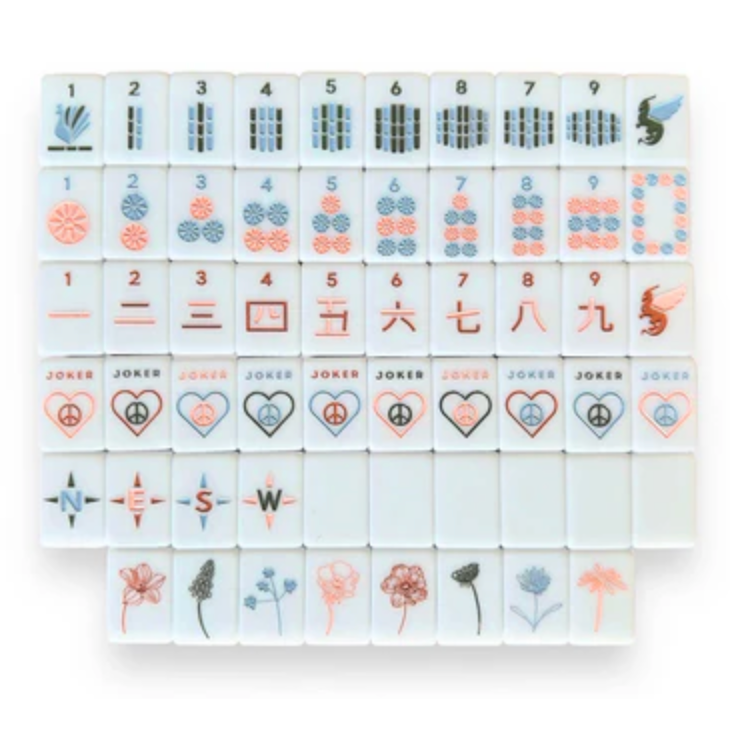 Peace, Love Mahjong:  Desert Dreams OG Mahjong Tiles