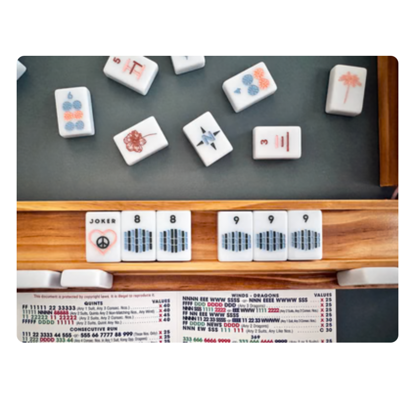 Peace, Love Mahjong:  Desert Dreams OG Mahjong Tiles