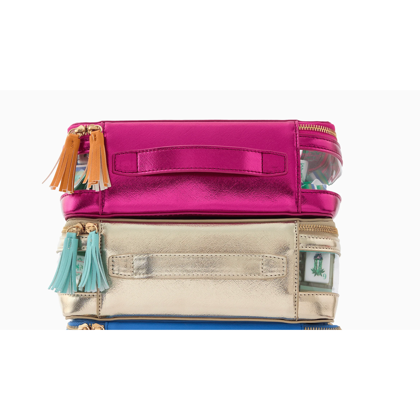 OMM Metallic Pink Tile Storage Bag