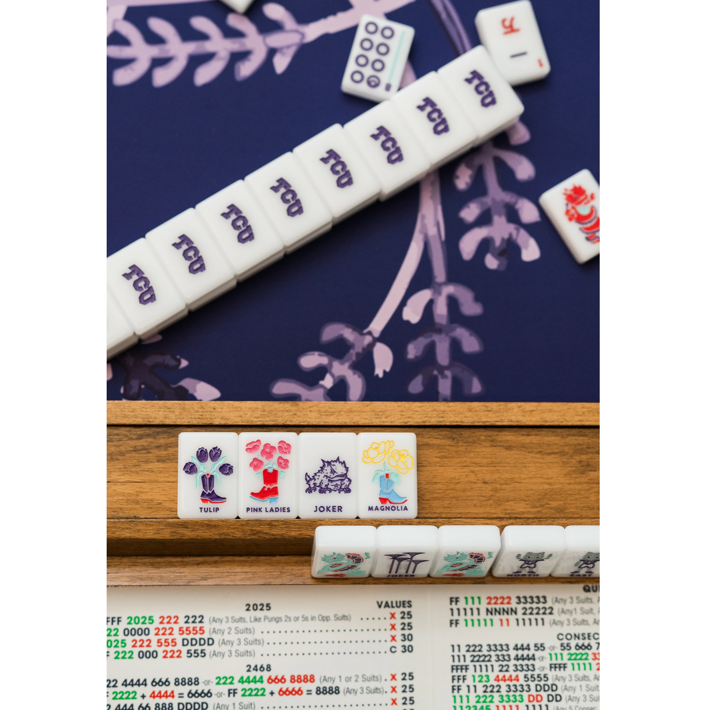 TCU Mahjong Tiles