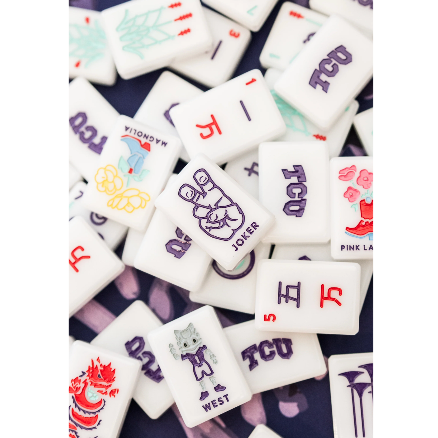 TCU Mahjong Tiles
