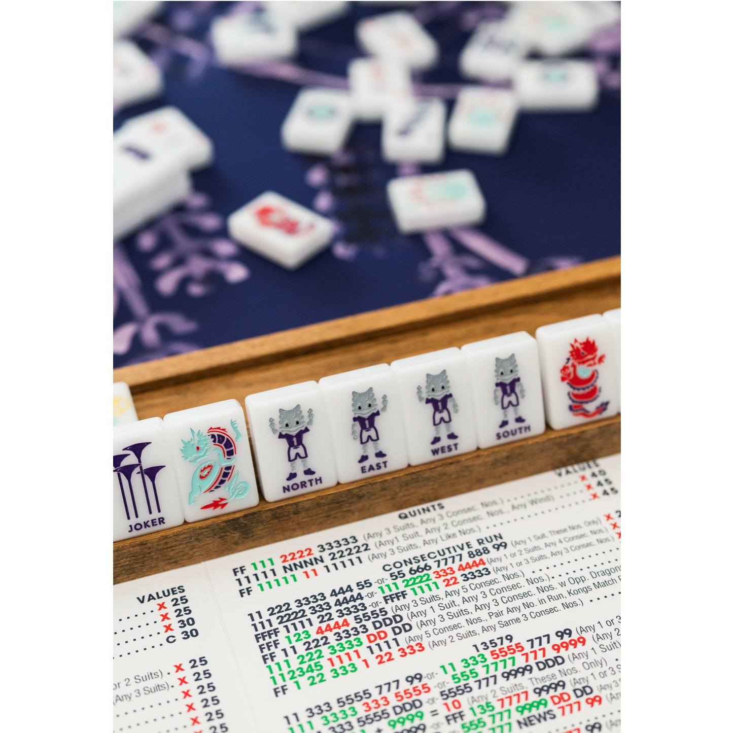 TCU Mahjong Tiles