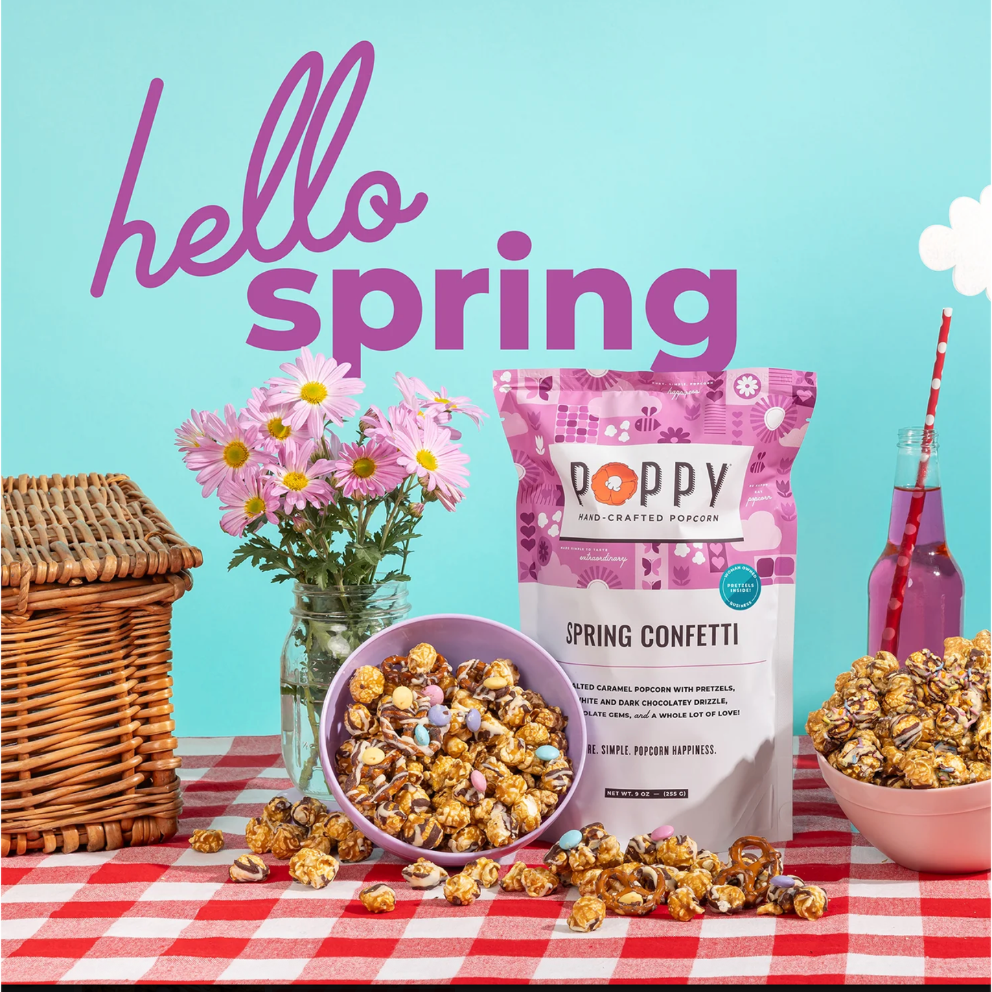 Spring Confetti Popcorn