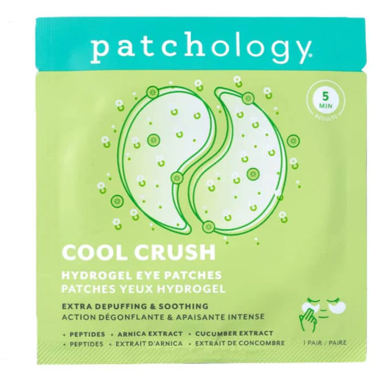 Patchology Cool Crush Eye Gels (set of 5)