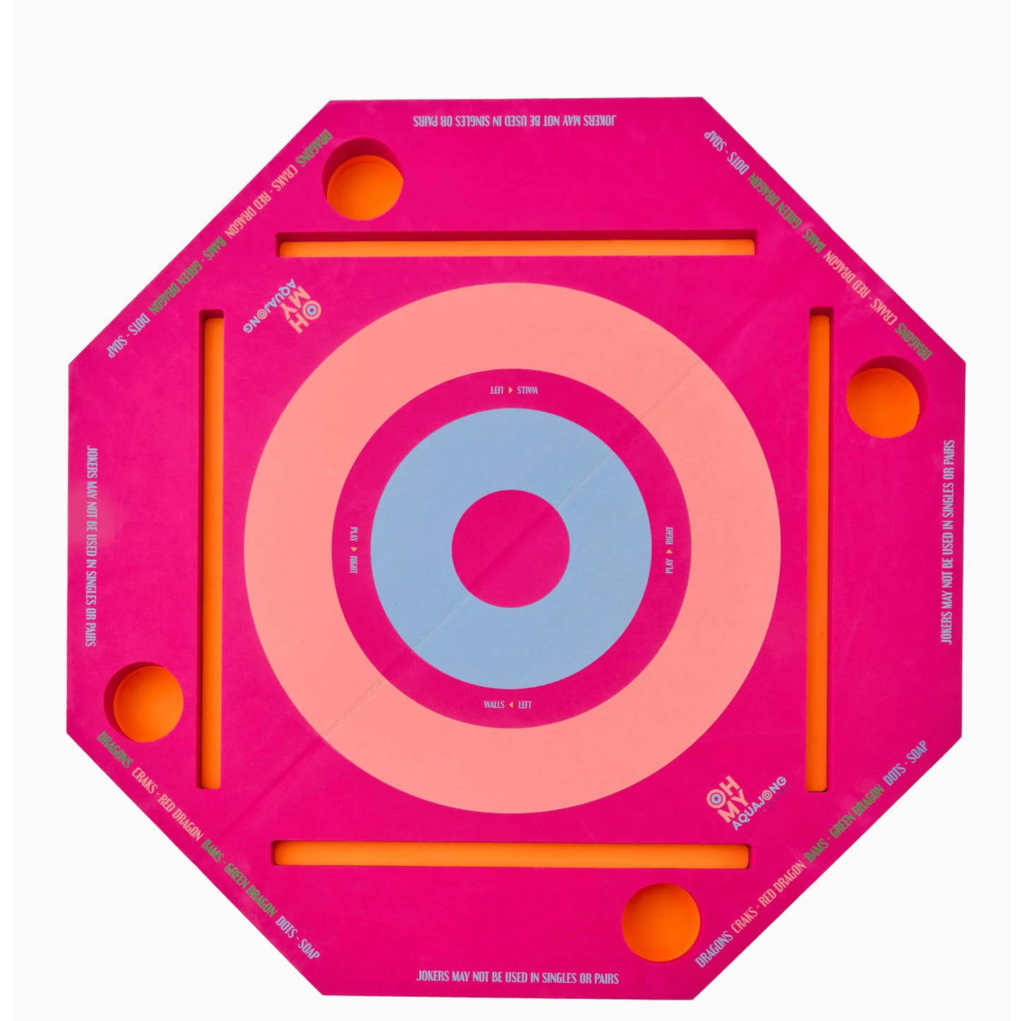 OMM Pink Aqua Jong Pool Mat