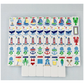 Bam!  Let's Mahjong:  Nantucket Tile Collection with Matching Mat and Shuffler (Seaside Blue)