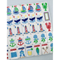 Bam!  Let's Mahjong:  Nantucket Tile Collection with Matching Mat and Shuffler (Seaside Blue)