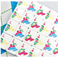 Bam!  Let's Mahjong:  MINT AND ROSES MAHJONG TILE SET WITH MAT & SHUFFLERS