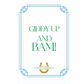 Bam!  Let's Mahjong:  MINT AND ROSES MAHJONG TILE SET WITH MAT & SHUFFLERS