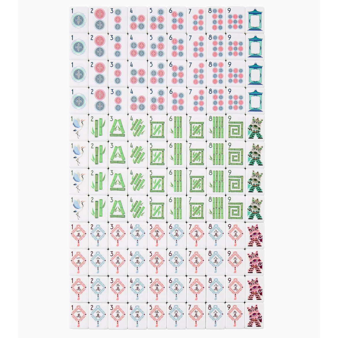 OMM Solara Mahjong Tiles