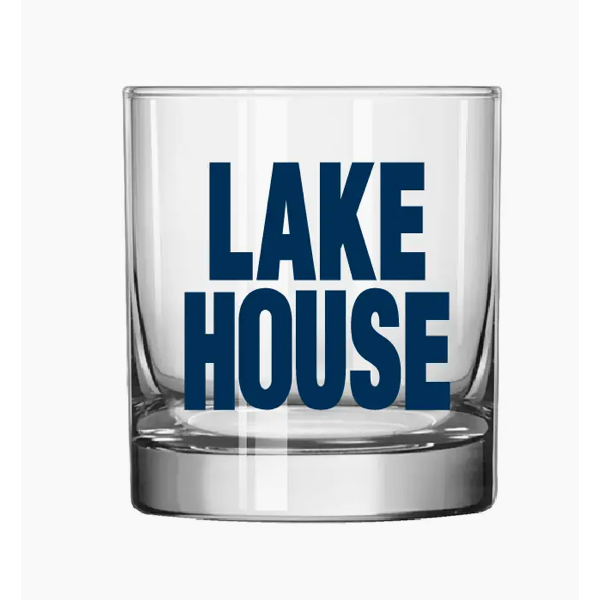 Lake House Rocks Glass