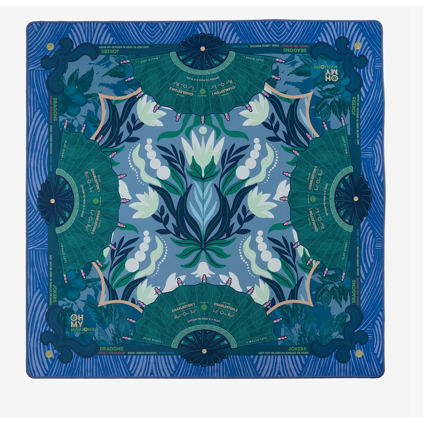 OMM Jade Mahjong Mat in a Tube