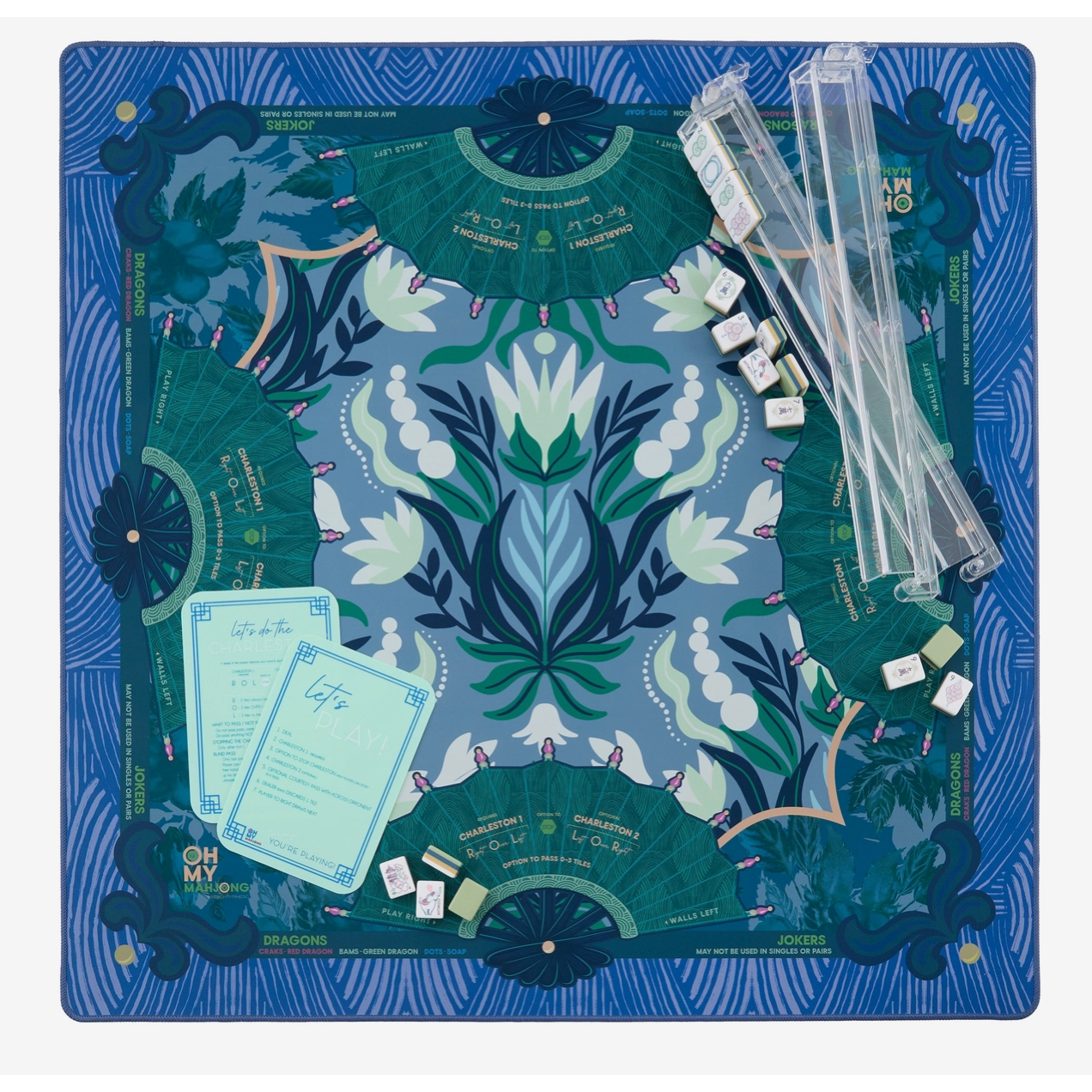 OMM Jade Mahjong Mat in a Tube