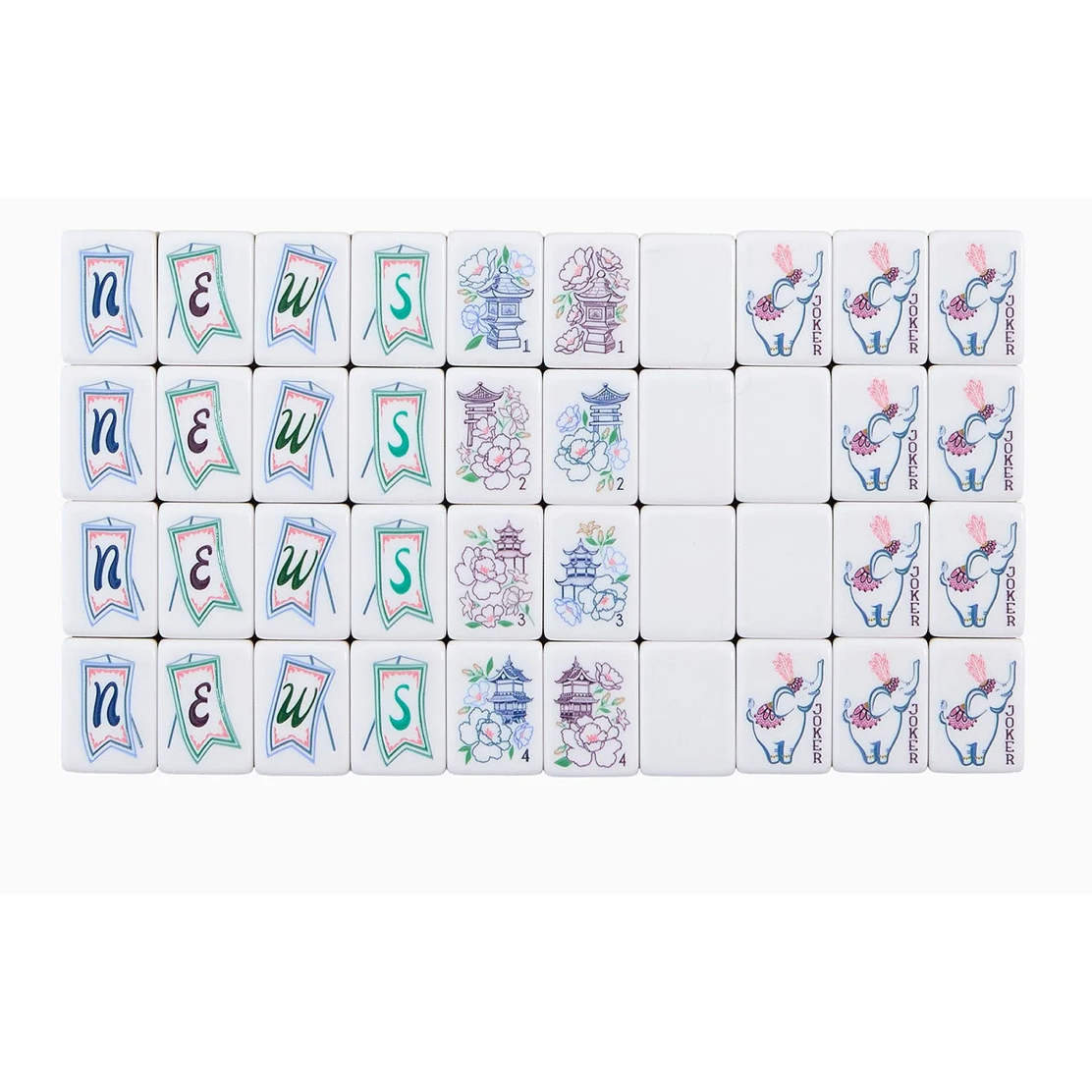OMM Willow Mahjong Tiles