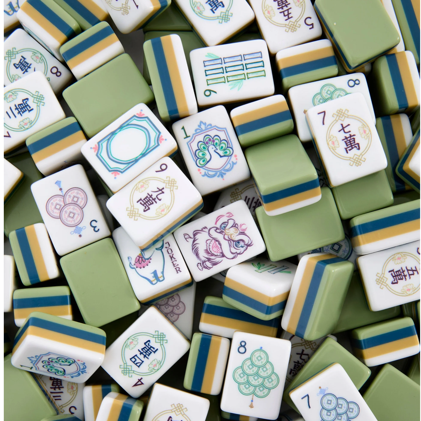 OMM Willow Mahjong Tiles