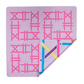 The House of Mahjong - Lilac Trellis Double - Sided Travel Mahjong Mat