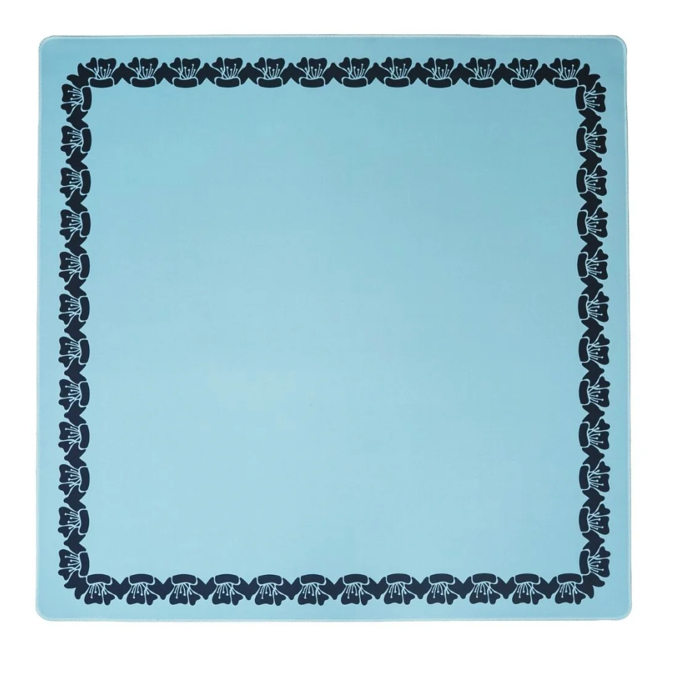 The House of Mahjong - Blue Double - Sided Travel Mahjong Mat