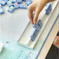 Bespoke X Gray Malin Beach Club Mahjong Tiles - CABANA BLUE