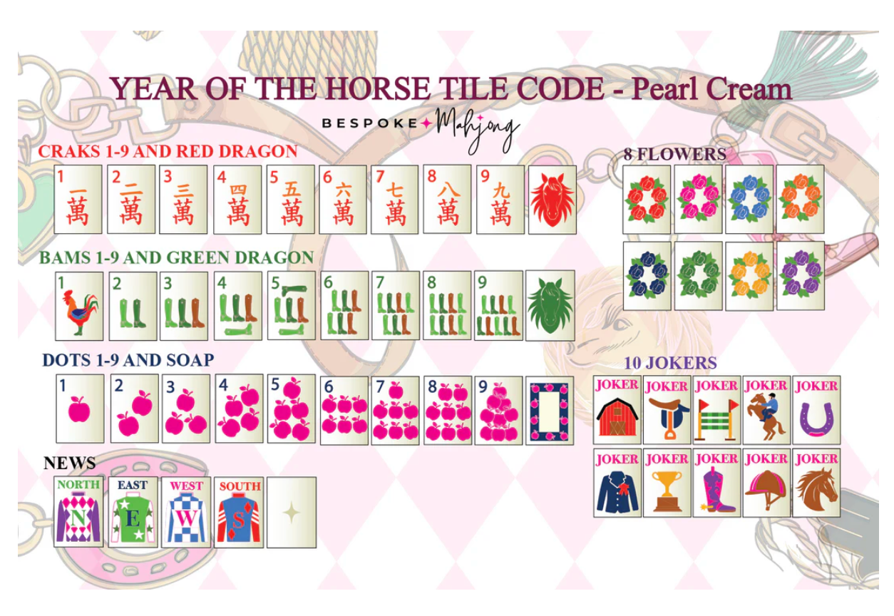 Bespoke Year of the Horse - Pearl Cream